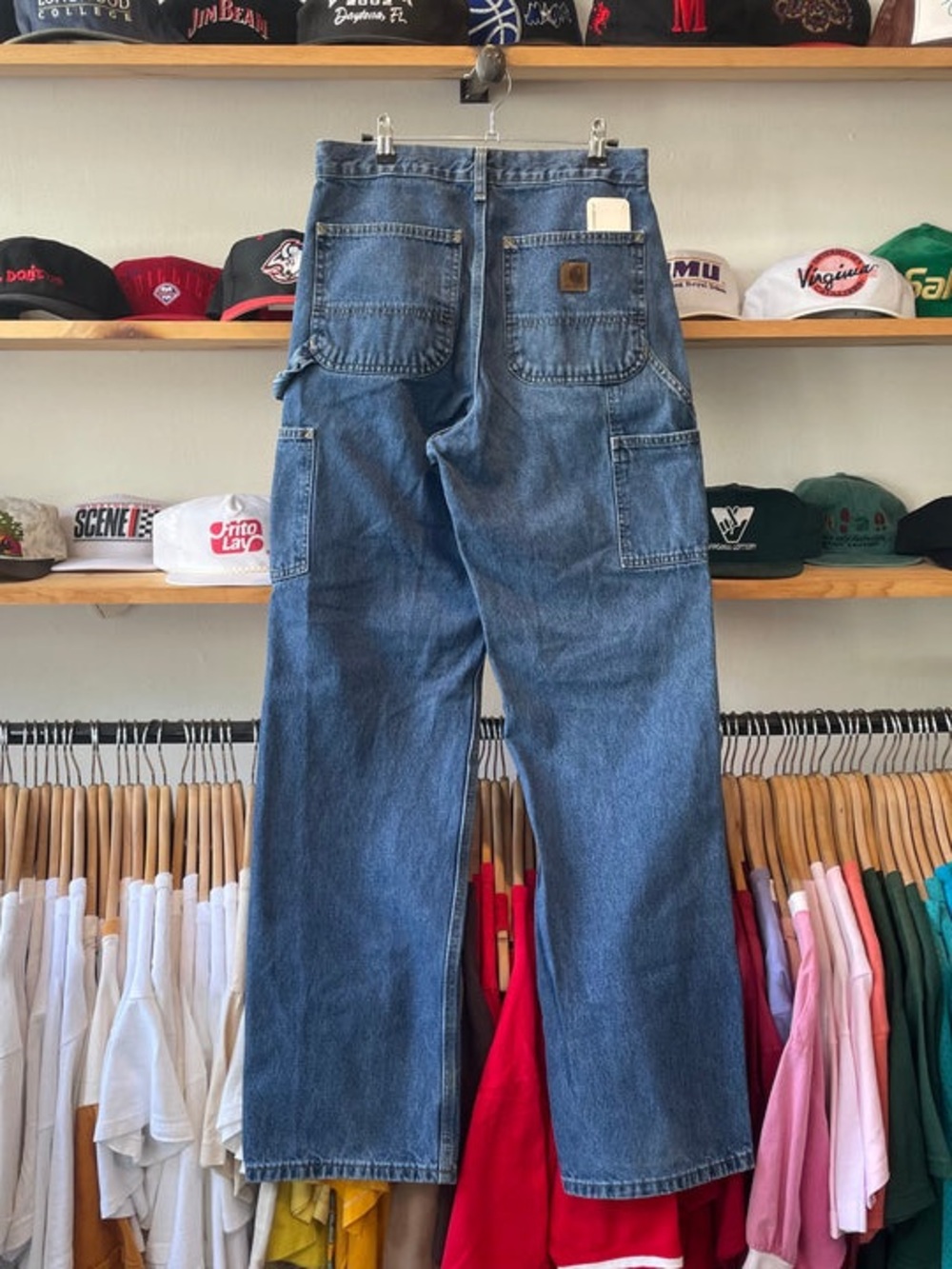 Modern 2019 Carhartt B13-DPS Carpenter Jeans

This is a pair of Carhartt jeans,